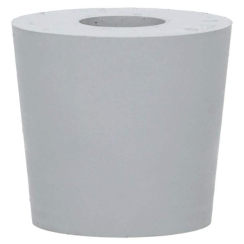 rubber bung grey D44/36 + 17 mm hole