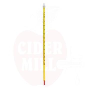 thermometer alcohol -20 to 100°C yellow