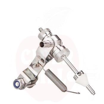 STAINLESS STEEL NOZZLE MIGNON WITH SPRING AND BRACKETS