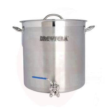 Stainless Steel Pot 35l, with valve