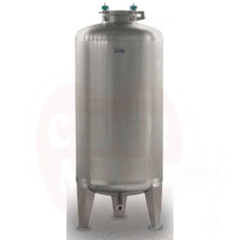 Pressure tank 200l/2,5bar AISI