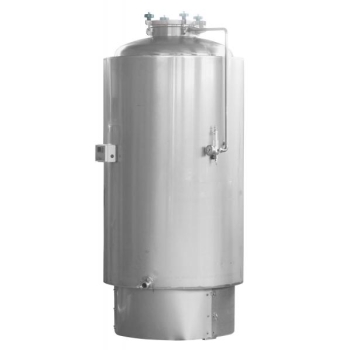 Pressure tank 500l with cooling compressor, stainless