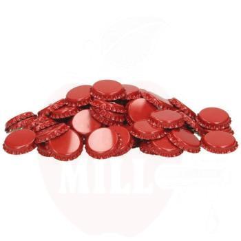 Crown corks 26 mm red 1,000 pcs