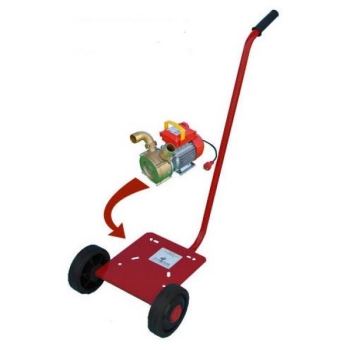 Trolley for electric pump