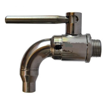 1 "stainless steel tap