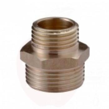 Nippeli 1/2"x3/4" ulkokierteellä, AISI 316 ruostumaton