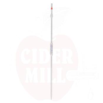 Volumetric pipette with safety bulb, 10 ml