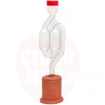 2-bubble mini-fermenter with rubber cap (∅ 60 mm)