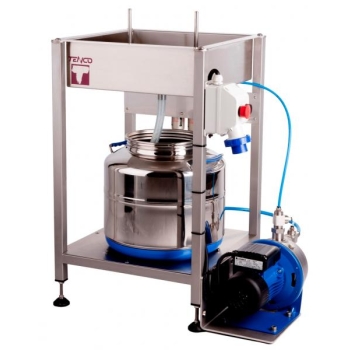 4 INJECTORS SEMIAUTOMATIC WATER RINSING MACHINE WITH PUMP 230V – 50 Hz