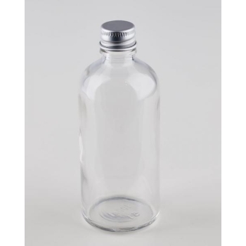 Transparent glass bottle 100ml