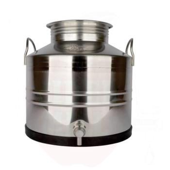 Stainless steel barrel 30l, TIG welded