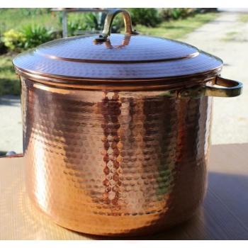 25 L COPPER BREW/STEW POT