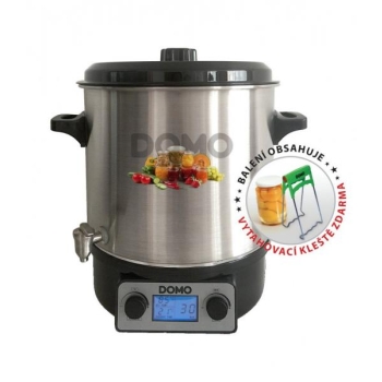 Automatic canning pot-pasteur 27l Domo with tap