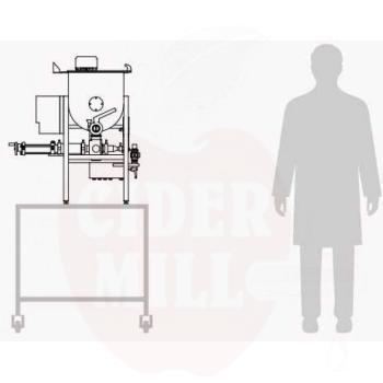 Annostelija TELM 5-250ml, 50l sekoitussäiliöllä