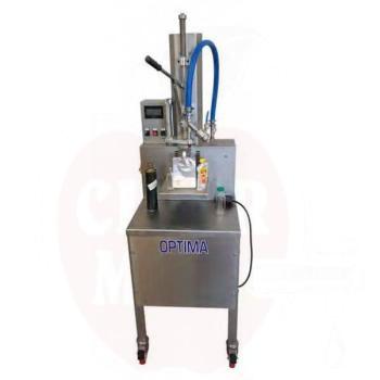 Filler OPTIMA for filling and corking DOSYPACK and for filling rigid containers (minimum air 6 BAR)