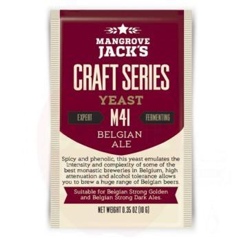 Dried brewing yeast Belgian Ale M41 - 10 g - Mangrove Jack's Craft Series