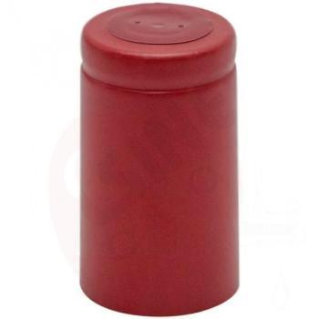 Red PVC shrink capsule ⌀33 (100pcs)