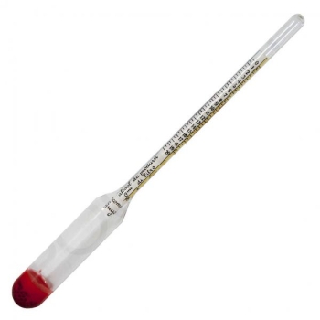hydrometer with 3 scales