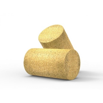 Agglomerated cork 44x24mm 0,5-2mm