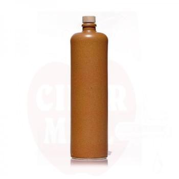 Ceramic bottle 1000 ml, brown