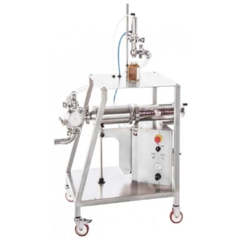 DOSELITE VOLUMETRCI FILLER ON FRAME WITH WHEELS WITH RANGE FROM 50 to 1300 cc,