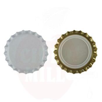 Crown cork 26mm, white 100pcs