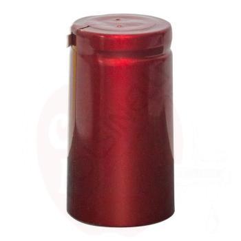 Red PVC shrink capsule ⌀31 (100pcs)