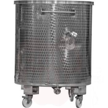 Tank 500l with mixer connection on side