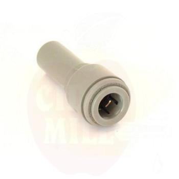 Quick-fitting JG STRAIGHT NIPPLE 8 X 9.5 MM