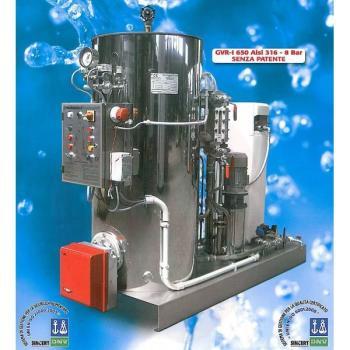 AUTOMATIC PRESSURIZED STEAM MODEL GVR WATER TUBE TYPE