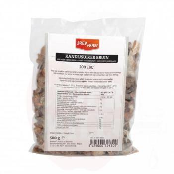 Cukrus, saldainis cukrus Candi 0,5kg, rudas