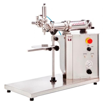 BENCH TOP VOLUMETRIC FILLER WITH RANGE FROM 0 TO 38 ML with ½’’ valve for liquids