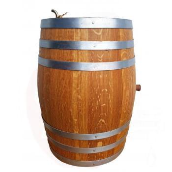 Oak Barrel 50L FRENCH OAK, stainless steel rims