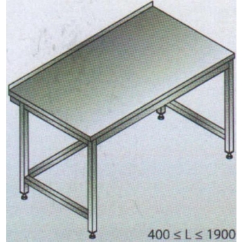 Stainless table 1500x700x850mm