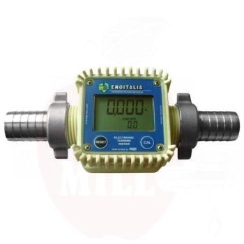 Digital flow meter ENO 24 with fitting 1" hose connection 20+25mm in set