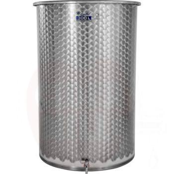 Mahuti 500l, roostevaba AISI304, avatud, jalgadeta