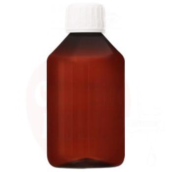 PET Bottle 250ml Pharma Veral, brown