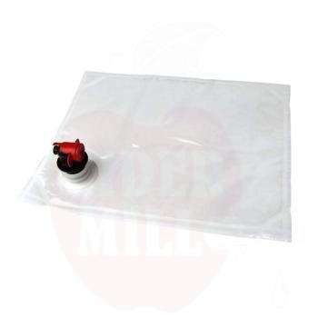 Storage bag 3l transparent, valve in corner