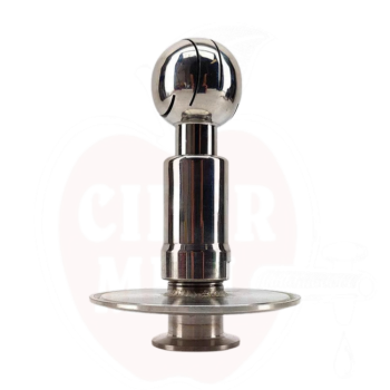 Mazgāšanas galvas komplekts Tri-Clover 1,5"/4", CIP