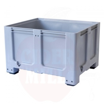 Konteineris „Bigbox" 680l pilkas, 4 kojos, 120x100x79cm