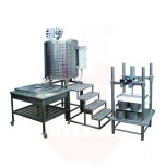 Juustu valmistamise komplekt VA, 100l/10kg