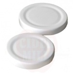 Metallkork 48mm valge, 100tk