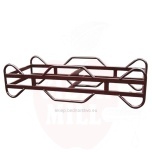 Metalinis stovas 225l 2 ąžuolinėms statinėms 140x110x120cm