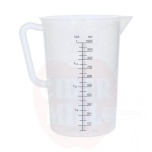 Measuring jug polypropylene, HENDI, 1L, ⌀110x(H)170mm