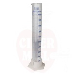 Matavimo cilindras ir matavimo taurelė 1000ml su matavimo juostele, stiklas