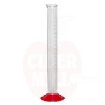 Matavimo cilindras ir matavimo taurelė 210ml su matavimo juostele, plastikas