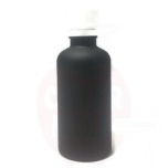 Klaaspudel Apteek 50ml, must-matt