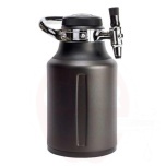 Slėgio bakas, Bubbler GrowlerWerks uKeg™ 1.9L, juodas