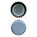 Kroonkork 29mm valge 4 bar 500tk