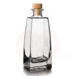 Klaaspudel 500ml Timmy läbipaistev, 10tk
